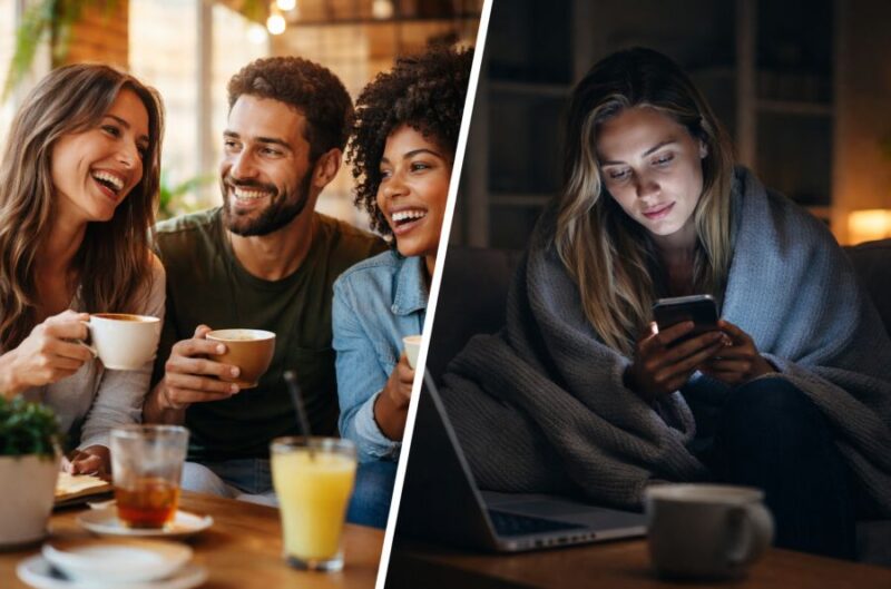 Komunikacija uživo i online komunikacija